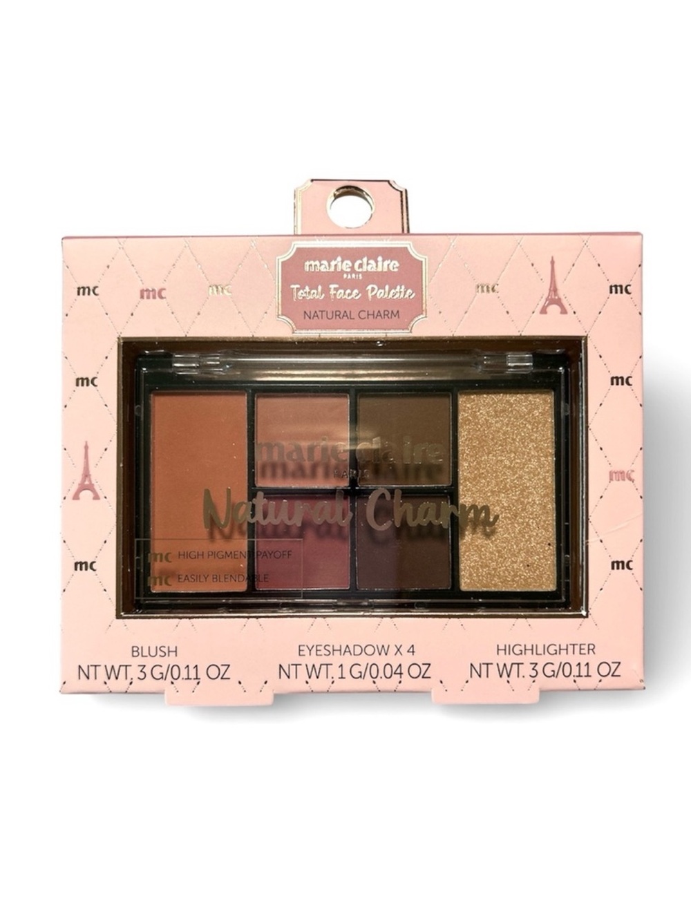New Marie Claire Natural Charm Face Palette